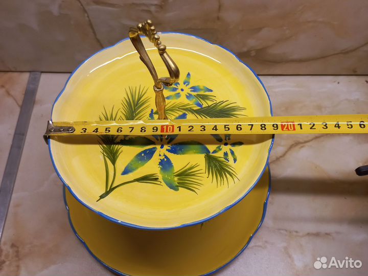 Ваза фруктовница двухярусная