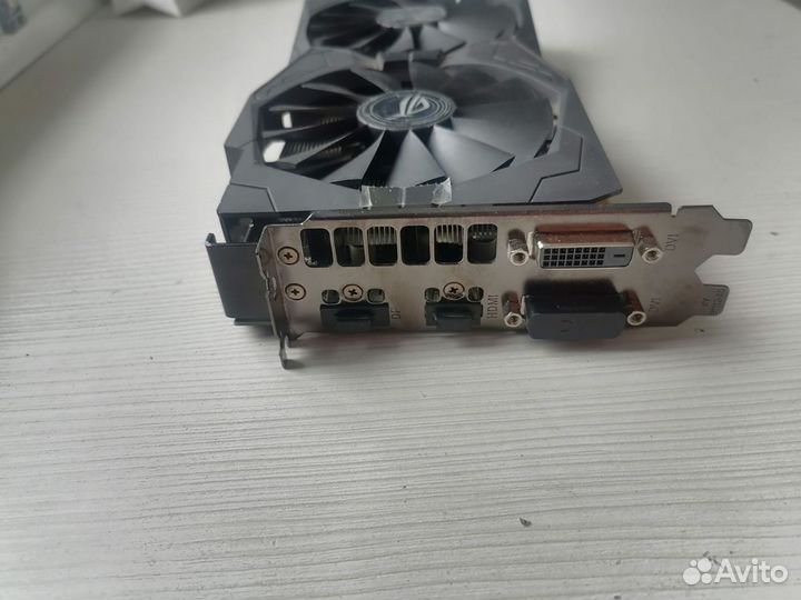 Видеокарта Asus Strix Radeon RX570 4gb