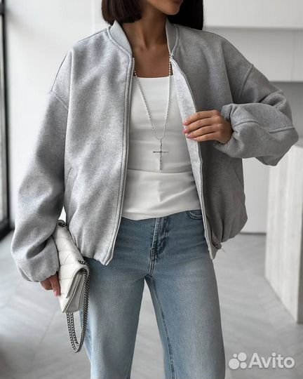 Куртка бомбер женская