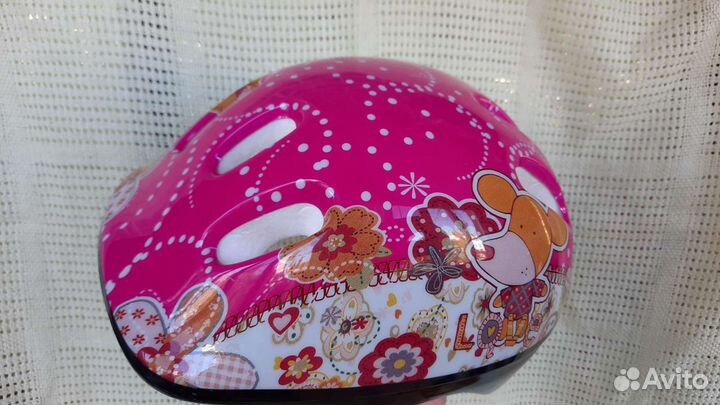 Шлем на девочку 1,5-5 года