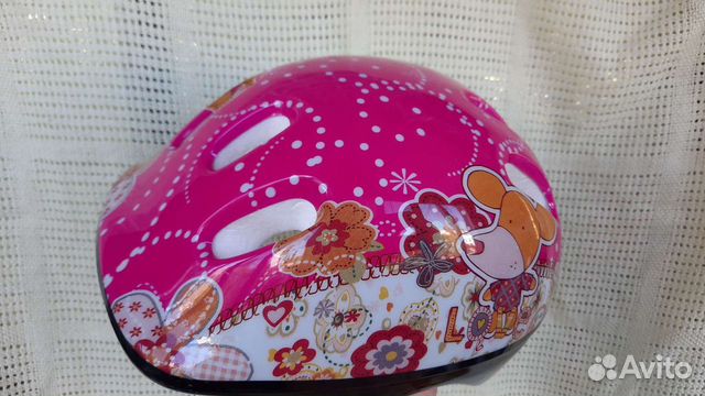 Шлем на девочку 1,5-5 года
