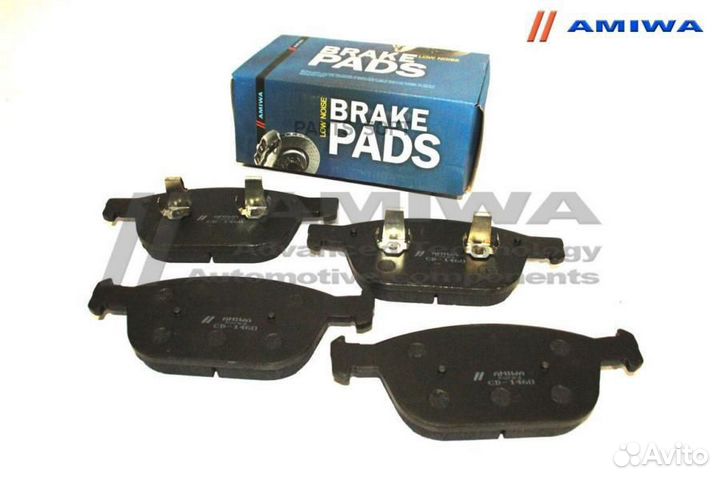 Amiwa CD1460 колодки тормозные дисковые передние