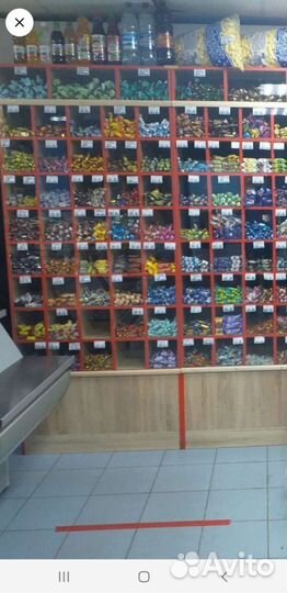 Стеллаж для конфет