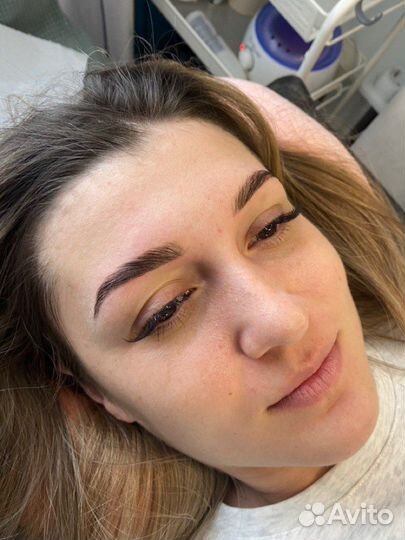 Оформление и окрашивание бровей