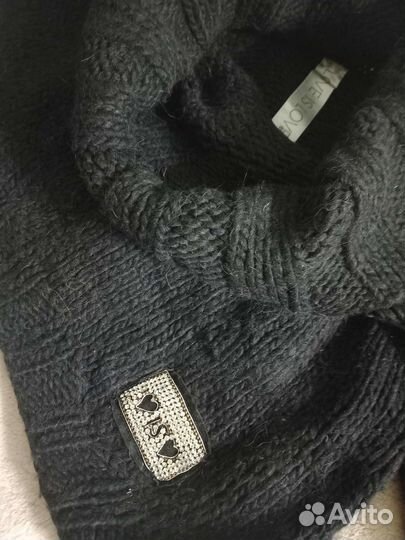 Свитер теплый(укороченный)