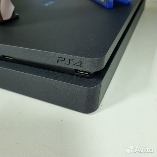 Sony PS4 Slim 500GB + диск Horizon с комплектом