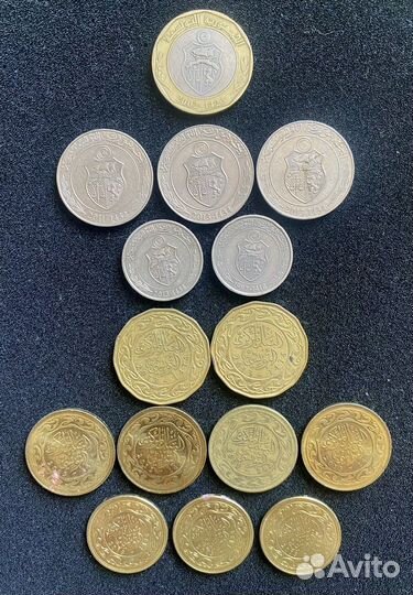 Монеты Африки и Арабских стран