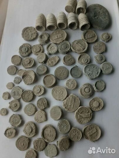 Старинные свинцовые пломбы