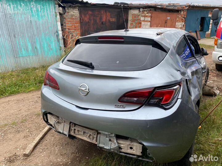 Разбор Opel Astra J GTC МКПП 1,4 турбо 2012 год