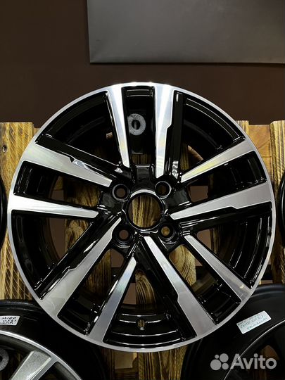 K&K 6x15/4x100 ET37 D60,1 Хант (кс103) Алмаз черны