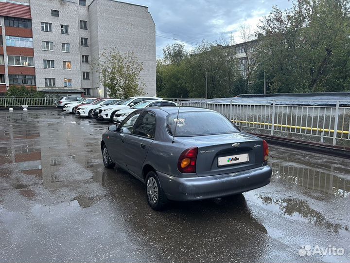 Chevrolet Lanos 1.5 МТ, 2008, 153 474 км