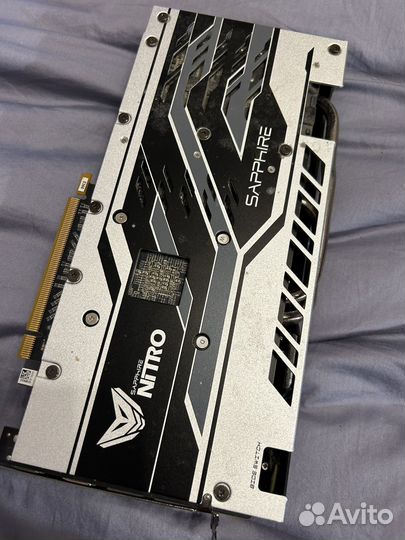 Видеокарта sapphire rx 580 nitro 8gb