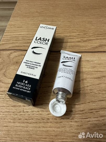 Краска для бровей и ресниц levissime