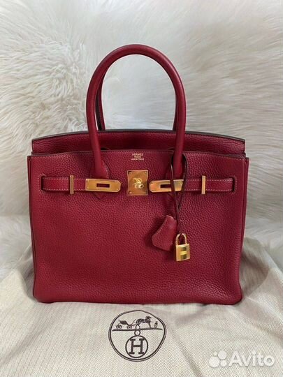 Сумка Hermes Birkin 30 togo оригинал