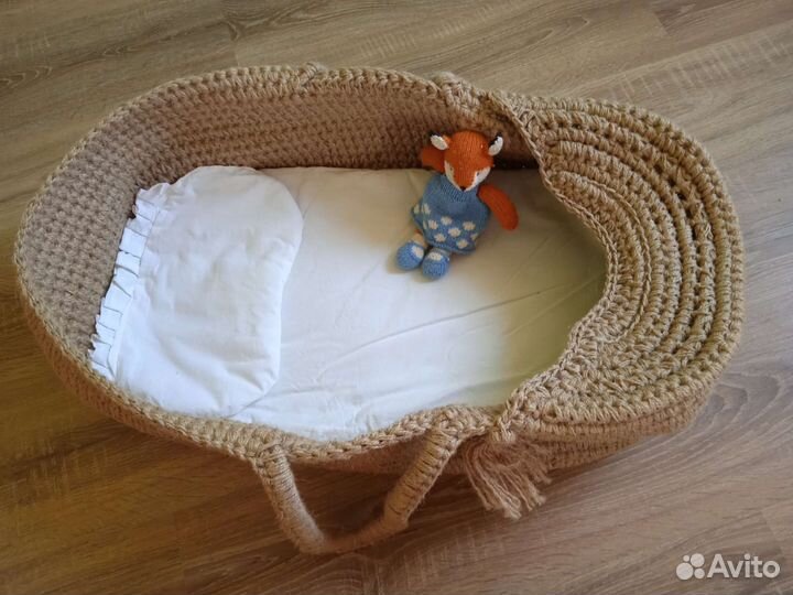 Плетёная люлька/ корзина/ переноска/ колыбель