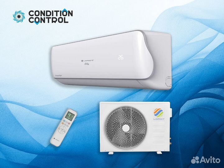 Сплит система новая с установкой