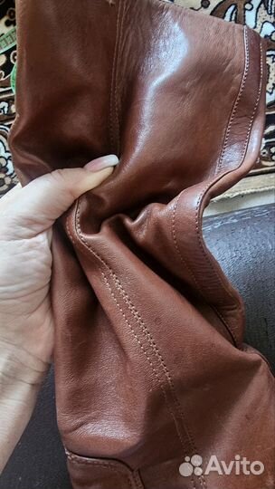 Сапоги женские натуральная кожа 40 размер