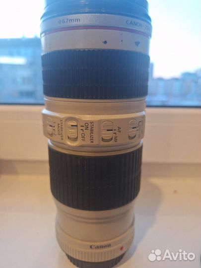 Объектив Canon F/4L IS USM EF 70-200mm