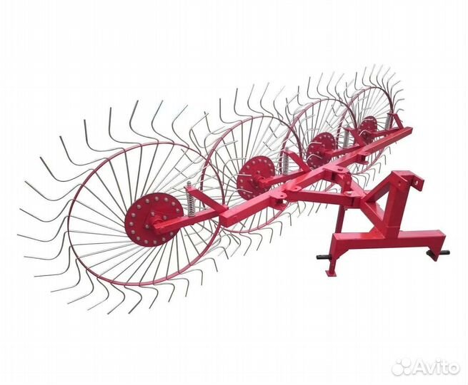 Грабли ворошилки для мотоблока вм-4 сено-ворошилки