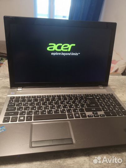Ноутбук Acer aspire + SSD + i5 + ddr3 4 gb