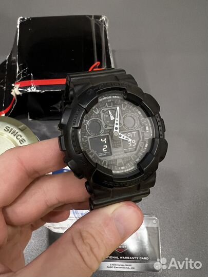 Часы casio g shock ga 100