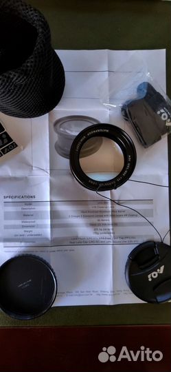 Мокрая макро линза компании AOI. +15