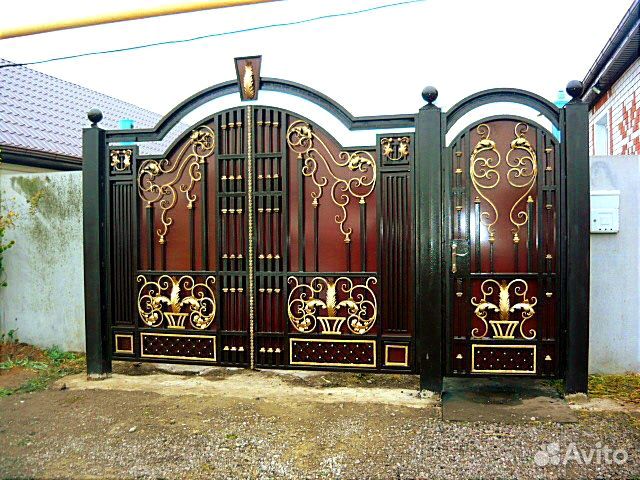 Кованые ворота