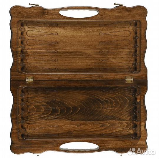 Нарды и шашки резные Бесконечный полет 50 х 53 см бук Армения 62396