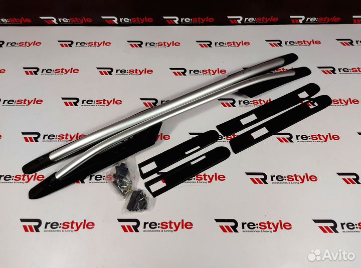 Рейлинги Honda CR-V 06-12г Серебро Q9p8n3