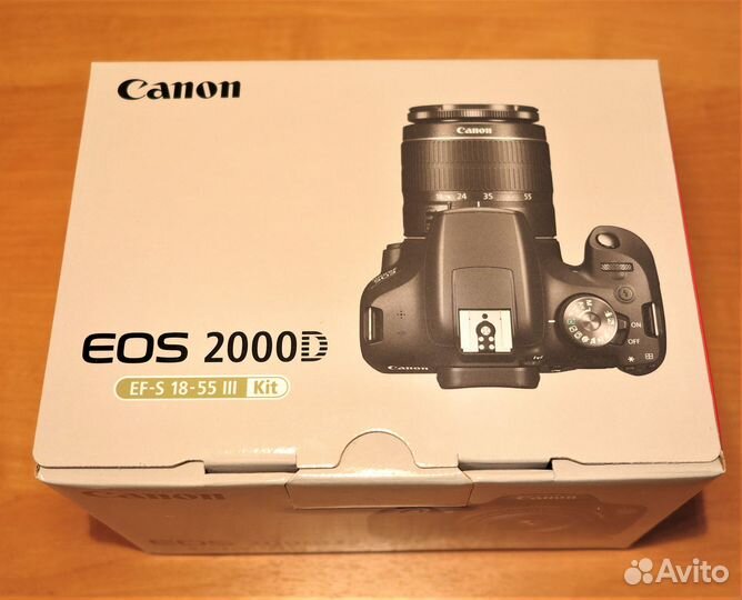 Canon EOS 2000D Kit EF-S 18-55 III Новый