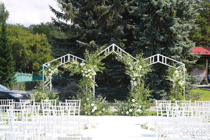 Конструкции для декора свадьбы
