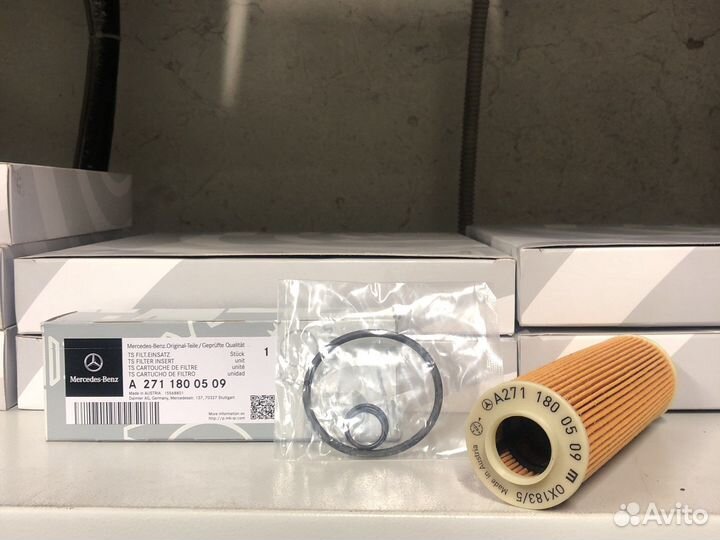 Масляный фильтр Mercedes-Benz A2711800509