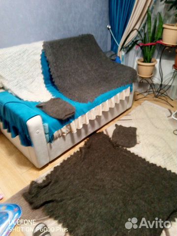 Пуховый платок паутинка