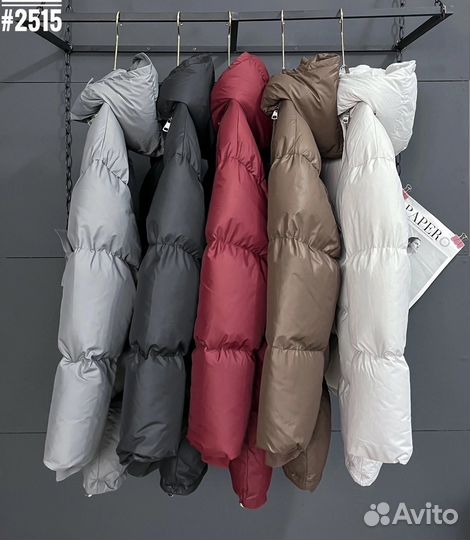 Пуховик зимний женский 5 цветов