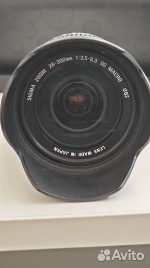 Объектив Sigma 28-300 для Sony a