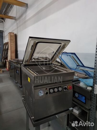 Настольный вакуумный упаковщик HVC-410T/2A (нерж.)