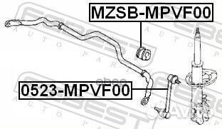 Mzsb-mpvf00 втулка переднего стабилизатора (D18