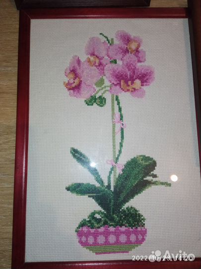 Вышивка крестом в рамке готовые. Новые наборы