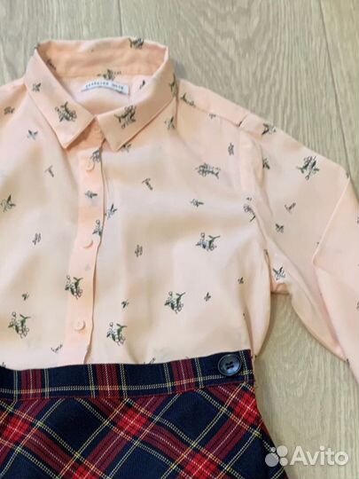 Рубашка для девочки 134