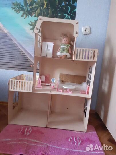 Домик кукольный для Барби