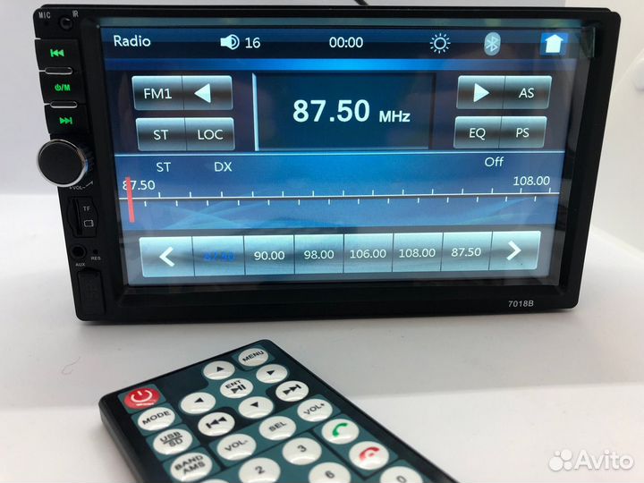 Автомагнитола с bluetooth и Видео2Din.Новая