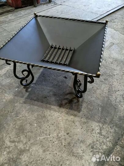 Костровая чаша(Квадрат) 3 в 1