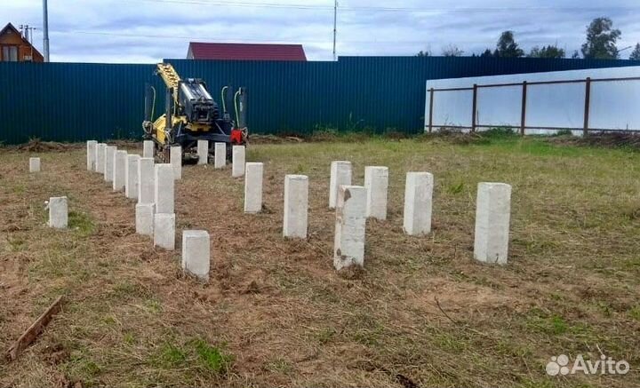 Забивные сваи, Жб сваи, Бетонные сваи