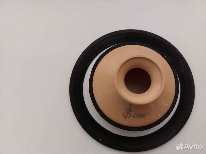 Саксофон альт сурдина резка