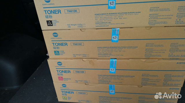 Тонер Konica Minolta TN615, TN622, TN619 оригинал