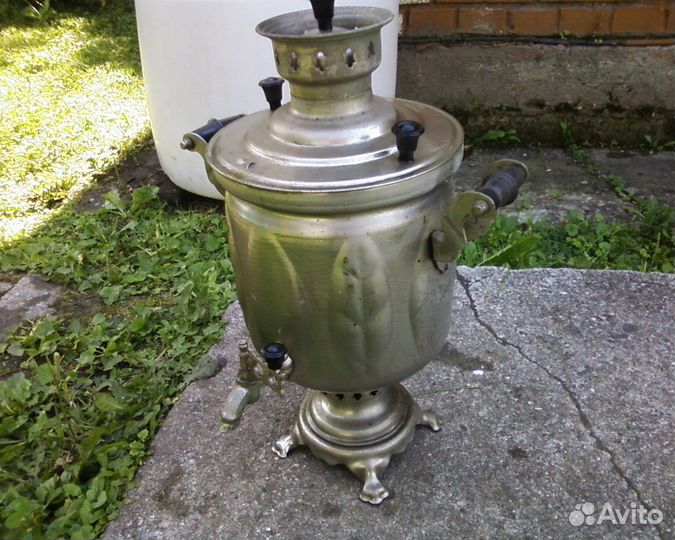 Самовар на дровах СССР