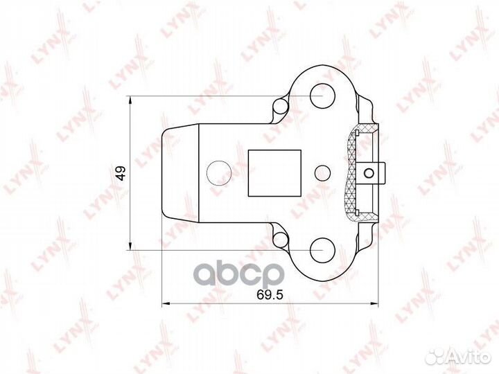 Натяжитель ремня грм PT1029 lynxauto