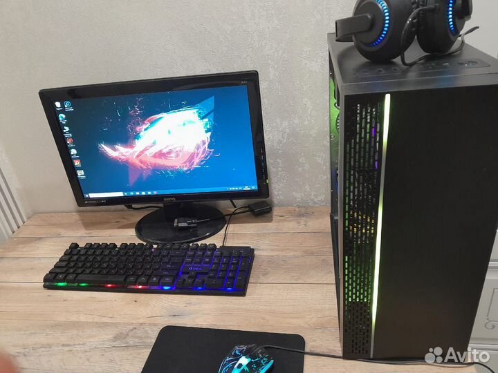 Игровой пк, e5 2630, rx 570