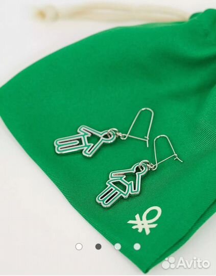 Серьги Benetton