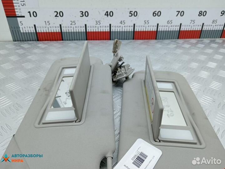 Козырек солнцезащитный Peugeot 407 2008